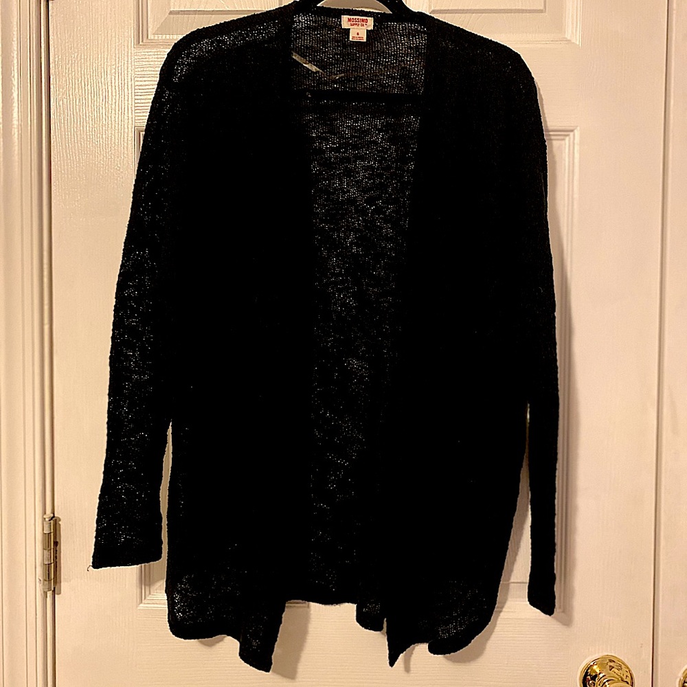 Black lightweight Cardigan